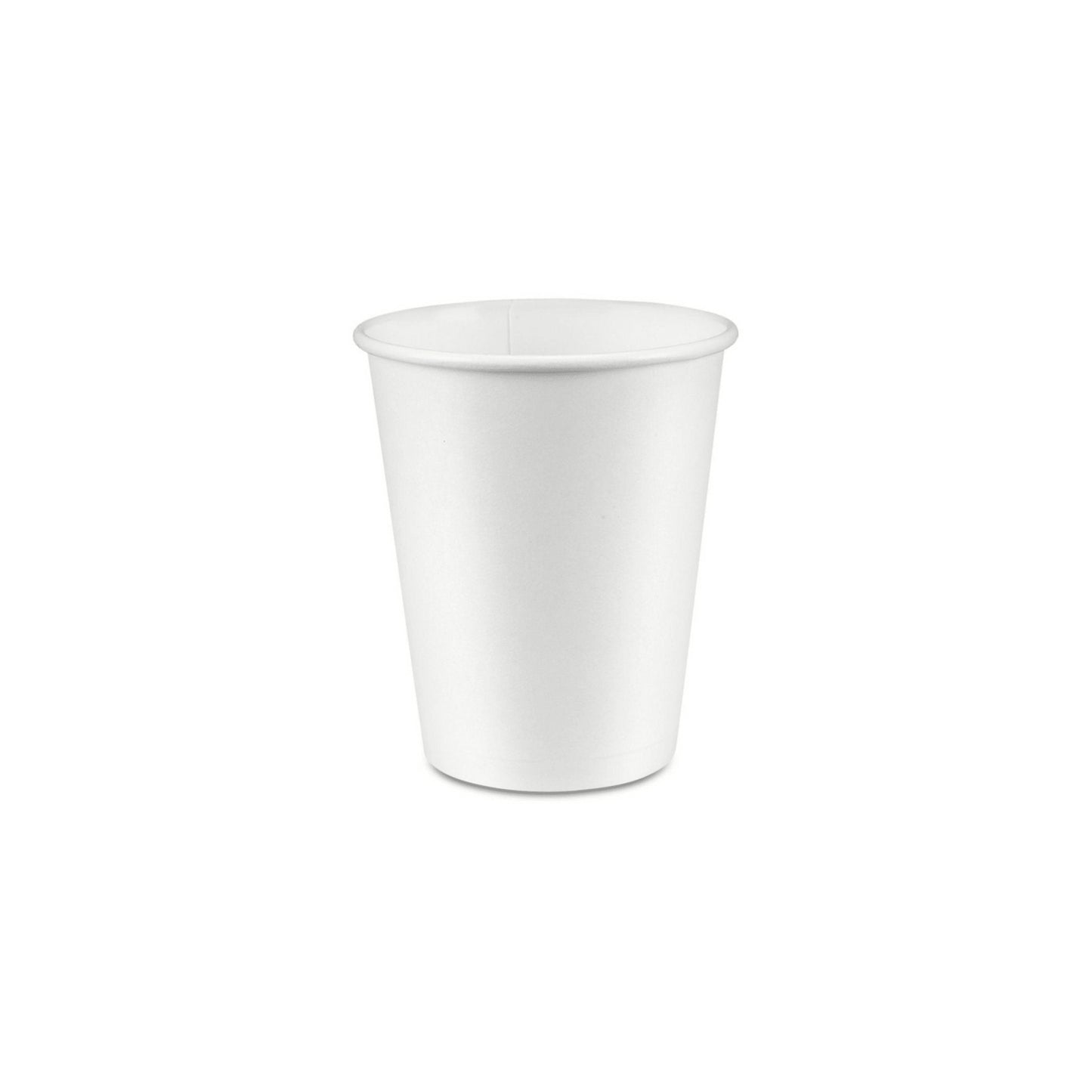 12oz Paper Cup, Single Wall, 90mm, White, 1000pc