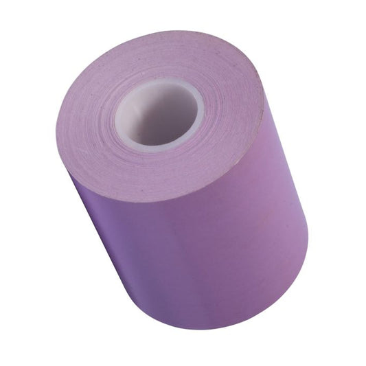 80 mm x 170 ft Iconex MAXStick®PlusD VIOLET, 32 per Carton, 74 GSM Facestock, 80 mm OD, No Sense Mark