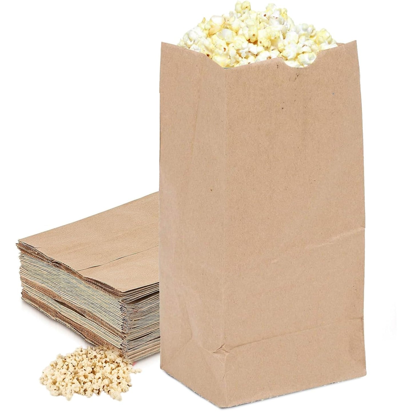 Watson Distributing 10 Lb Brown Paper Bag 6.3" x 4.2" x 13.4" 500/Case