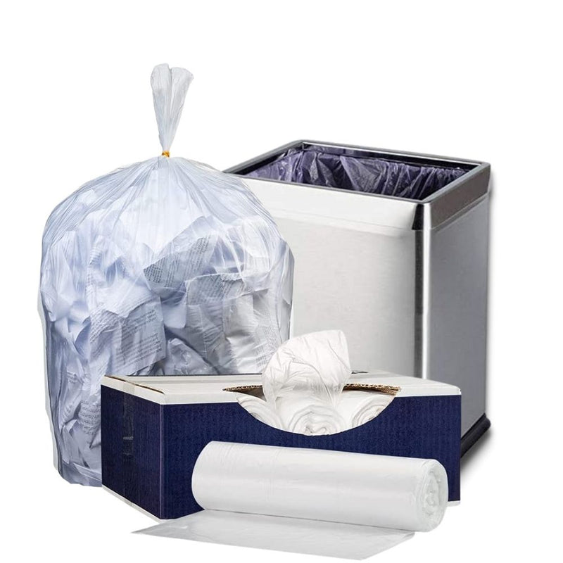 Watson Distributing 33 Gallons Trash Bag - Natural/Clear 16 Mic Hd 33" X 40" 250/Case