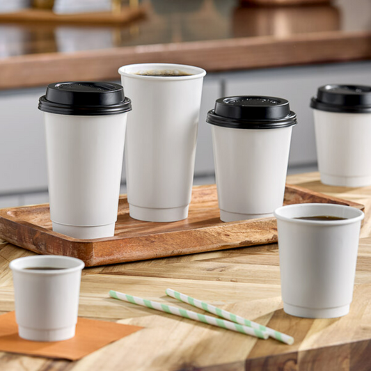 Watson Distributing 12 oz Disposable Double Wall Paper Cup 500/Case