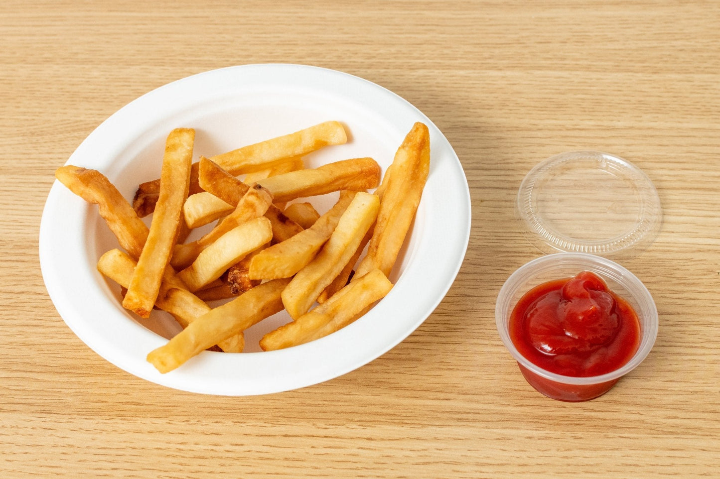 Bagasse 16oz Bowl, White, PFAS FREE, 1000pc