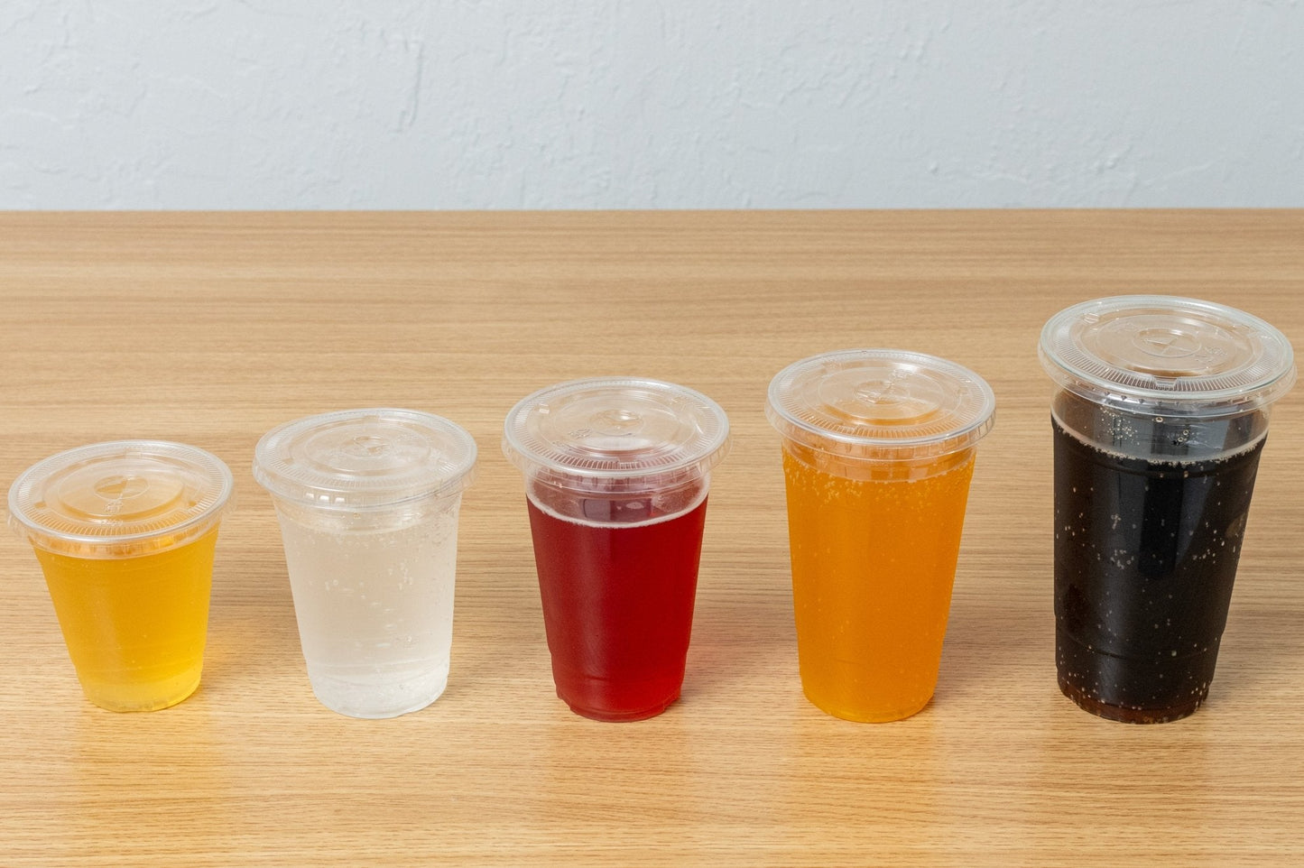 Flat Lids for 12-24oz PET Cups, 98mm, 1000 pc