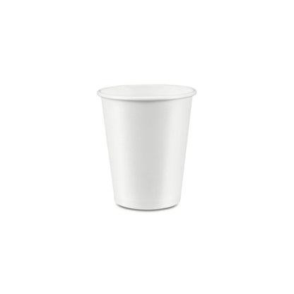 10oz Paper Cup, Single Wall, 90mm, White, 1000pc
