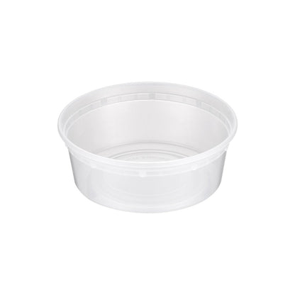 8oz Heavy Duty Deli Container, K-Series, 240 Combo Sets