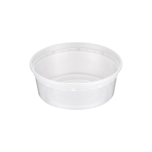 8oz Heavy Duty Deli Container, K-Series, 240 Combo Sets