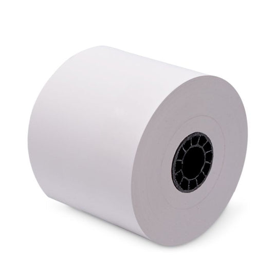 80 mm x 270 ft Iconex Sticky Media™ Extreme, 12 per Carton, 80 GSM Facestock, 100 mm OD, No Sense Mark