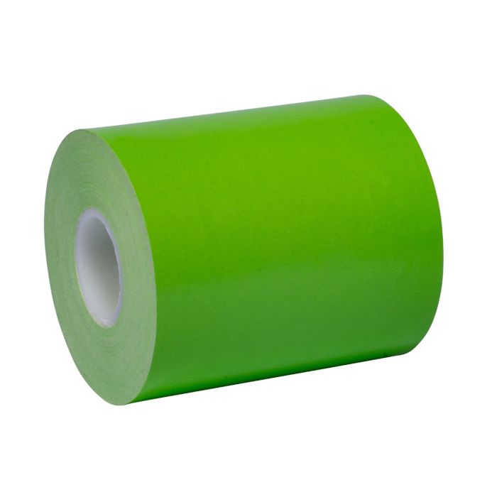 80 mm x 160 ft Iconex MAXStick®2GOSE GREEN, 24 per Carton, 55 GSM Facestock, 70 mm OD, No Sense Mark