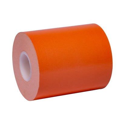 80 mm x 160 ft Iconex MAXStick®2GOSE ORANGE, 24 per Carton, 55 GSM Facestock, 70 mm OD, No Sense Mark