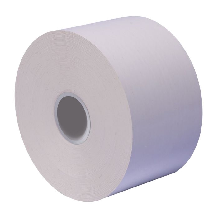 58 mm x 240 ft Iconex MAXStick®2GOPlusD, 32 per Carton, 55 GSM Facestock, 83 mm OD, No Sense Mark