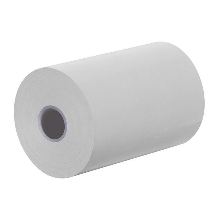 2.25 in x 78 ft Iconex MAXStick® 2GOPlusD, 50 per Carton, 55 GSM Facestock, 47 mm OD, No Sense Mark