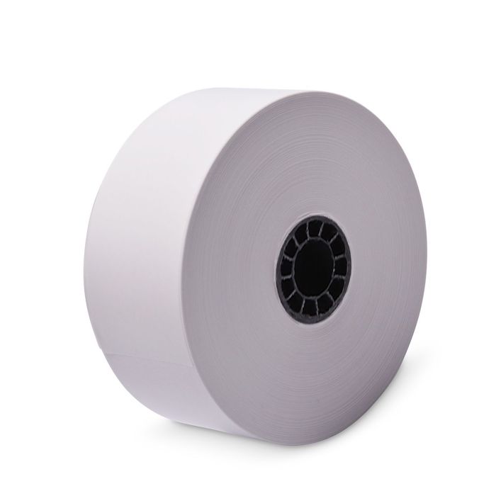 40 mm x 270 ft Iconex Sticky Media Full-Tack, 30 per Carton, 80 GSM Facestock, 100 mm OD, No Sense Mark