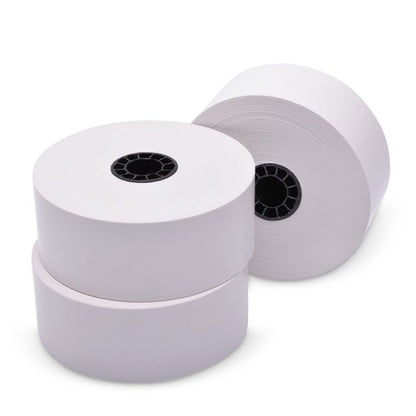 40 mm x 270 ft Iconex Sticky Media Full-Tack, 30 per Carton, 80 GSM Facestock, 100 mm OD, No Sense Mark
