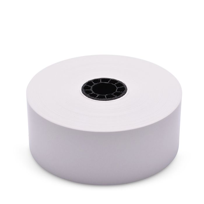 40 mm x 270 ft Iconex Sticky Media Full-Tack, 12 per Carton, 80 GSM Facestock, 100 mm OD, No Sense Mark