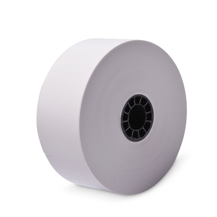 40 mm x 270 ft Iconex Sticky Media Full-Tack, 12 per Carton, 80 GSM Facestock, 100 mm OD, No Sense Mark