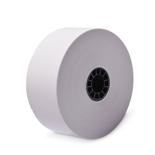 40 mm x 270 ft Iconex Sticky Media Full-Tack, 12 per Carton, 80 GSM Facestock, 100 mm OD, No Sense Mark