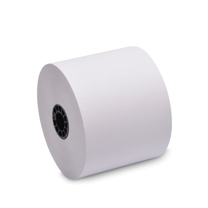 58 mm x 170 ft Iconex Sticky Media Full-Tack, 12 per Carton, 80 GSM Facestock, 76.2 mm OD, Sense Mark Repeat