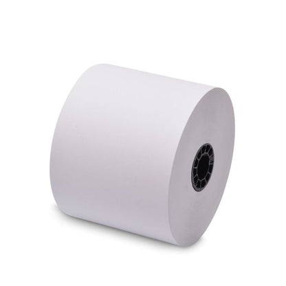 58 mm x 350 ft Iconex Sticky Media High-Tack G2, 12 per Carton, 55 GSM Facestock, 100 mm OD, in Sense Mark Repeat
