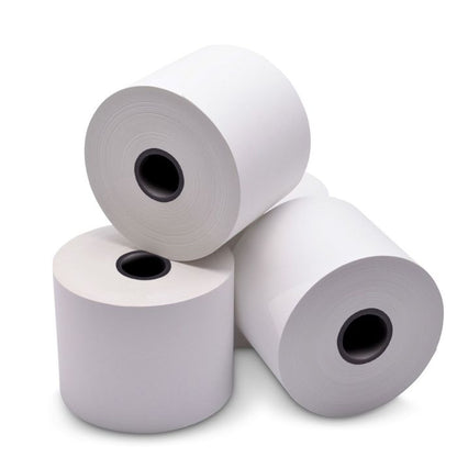3 in x 725 ft Iconex Sticky Media™ Zero, 4 per Carton, 80 GSM Facestock, 204 mm OD, No Sense Mark Repeat