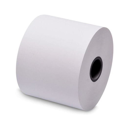 4 in x 725 ft Iconex Sticky Media™ Zero, 4 per Carton, 94 GSM Facestock, 204 mm OD, No Sense Mark