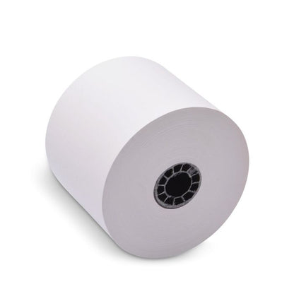 58 mm x 270 ft Iconex Sticky Media™ Bag Label, 12 per Carton, 80 GSM Facestock, 100 mm OD, Sense Mark