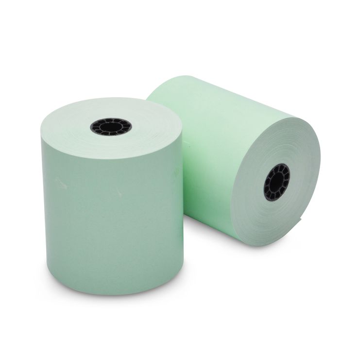 Iconex 3.125 in x 230 ft Green Thermal Paper, 50 Per Carton