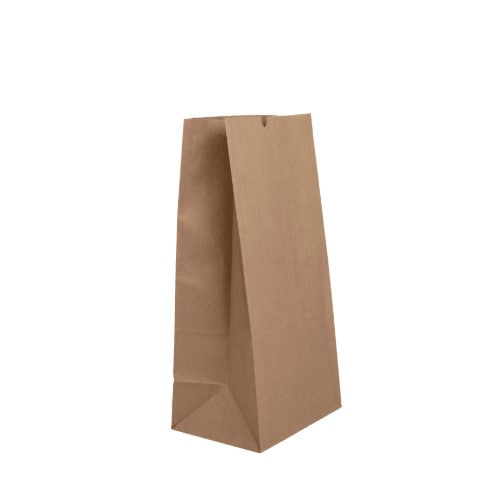 Watson Distributing 10 Lb Brown Paper Bag 6.3" x 4.2" x 13.4" 500/Case