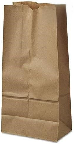 Watson Distributing 16 Lb Brown Paper Bag 7.75" x 16" x 4.2" 500/Case
