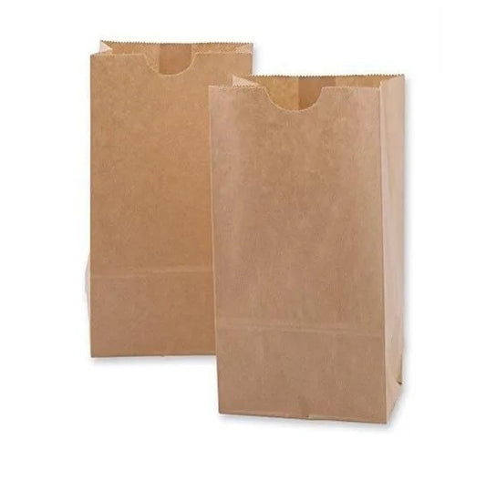 Watson Distributing 20 Lb Brown Paper Bag 8.25" x 16.1" x 5.3" 500/Case