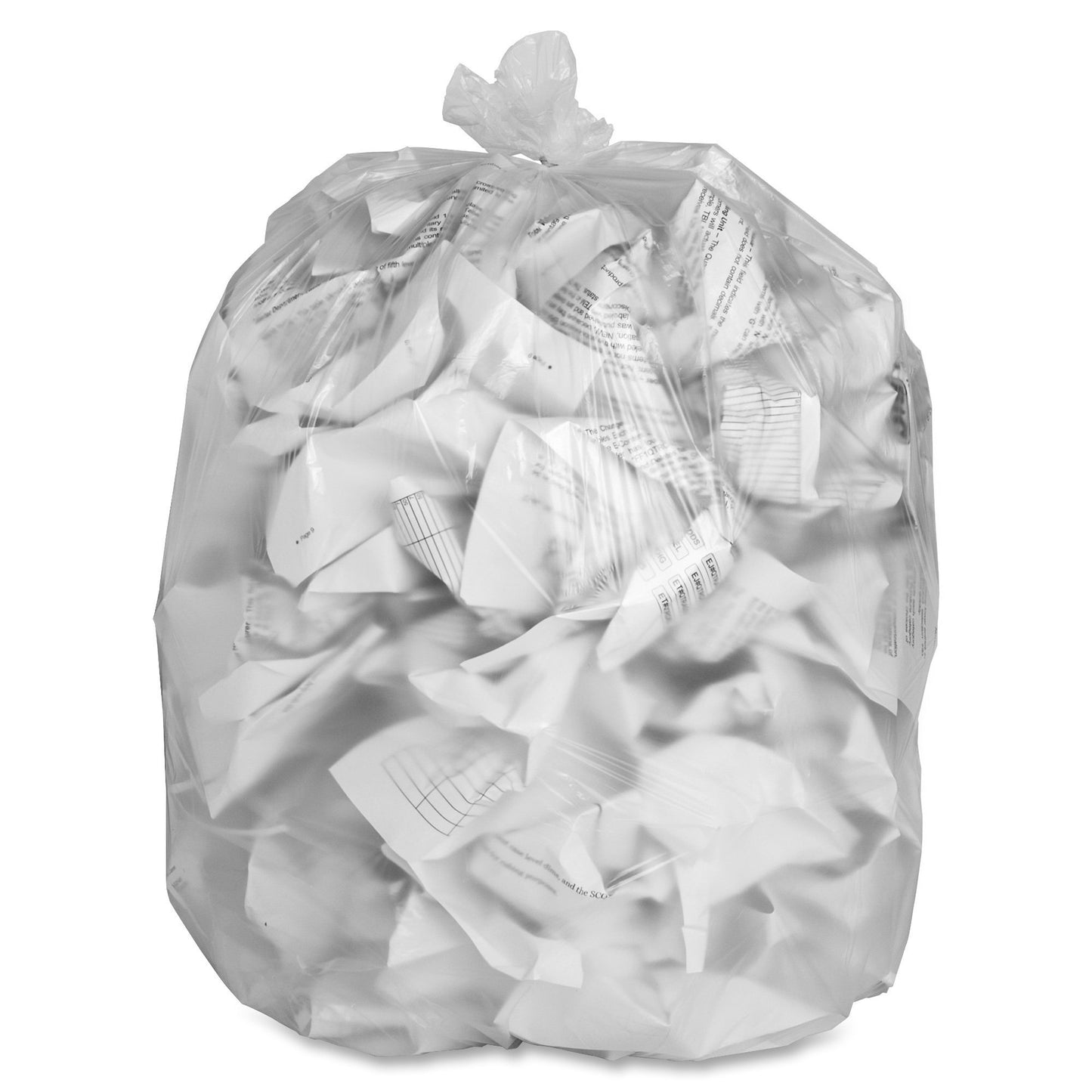 Watson Distributing 45 Gallons Trash Bag - Natural/Clear 16 Mic Hd 40" X 48"  250/Case