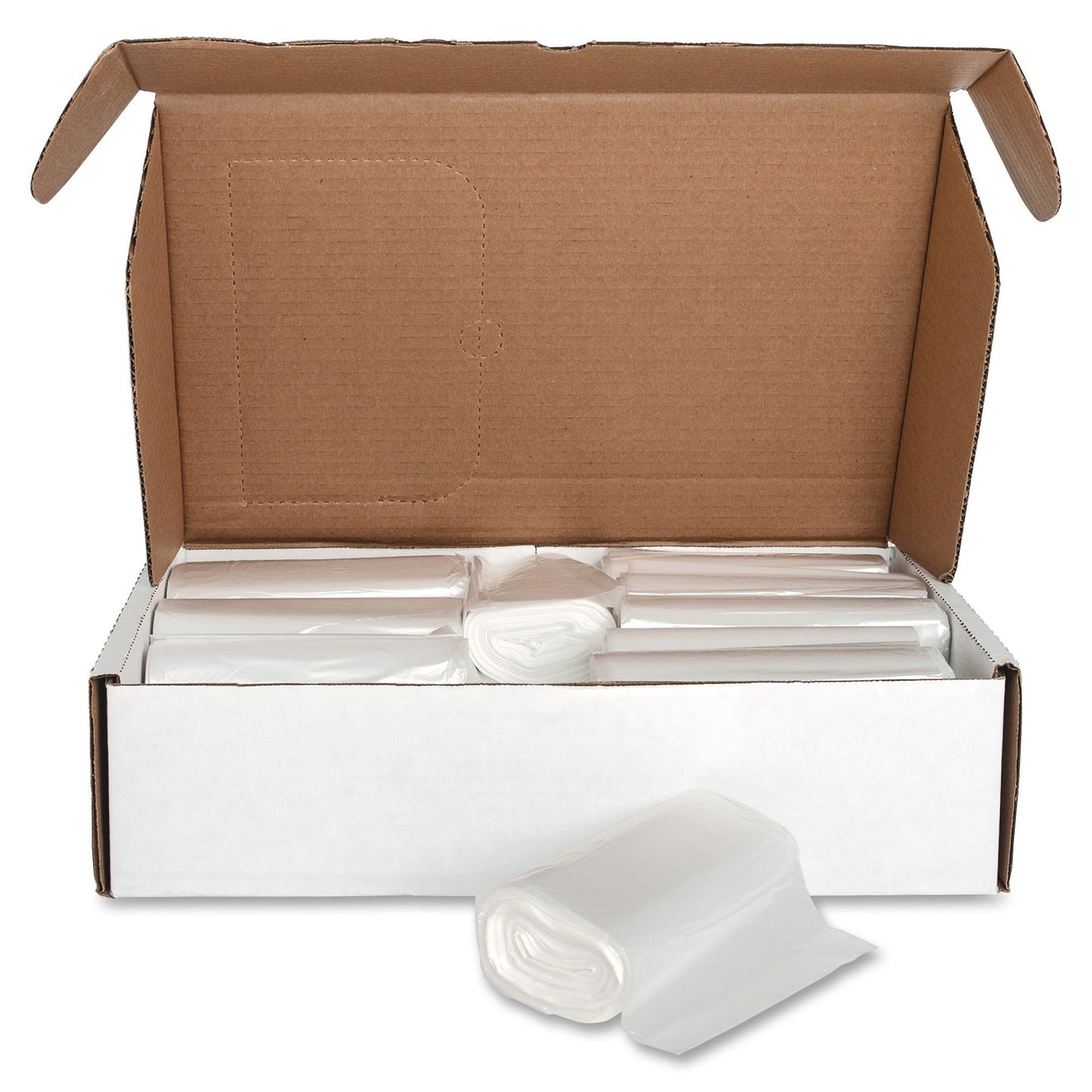 Watson Distributing 45 Gallons Trash Bag - Natural/Clear 16 Mic Hd 40" X 48"  250/Case
