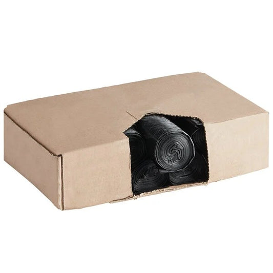 Watson Distributing 55 Gallons Trash Bag - Black 1.3 Mil 38" X 58"  100/Case
