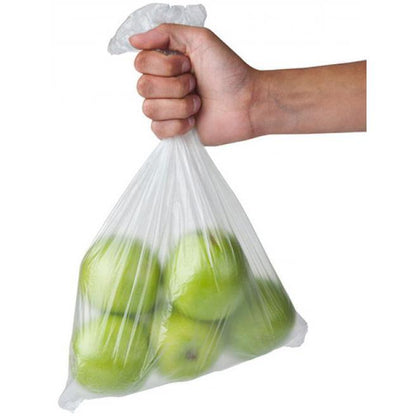 Watson Distributing 11" x 14" Clear Hdpe Plastic Produce Bag 0.5 Mil 1600 Bags/Case