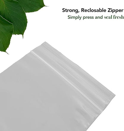 Watson Distributing 7" x 8" Quart Zipper Bag 500/Case