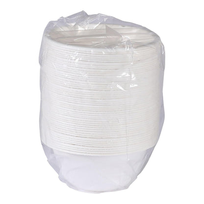 Watson Distributing 8 Oz Eco-Friendly Bagasse Disposable Rice Bowl White 1000/Case
