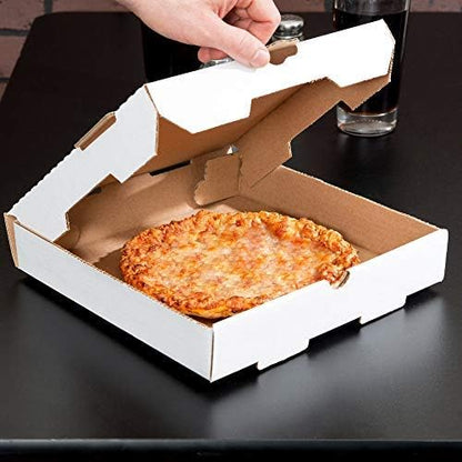 Watson Distributing 10" x 10" x 2" Corrugated Plain Pizza Box 50/Case