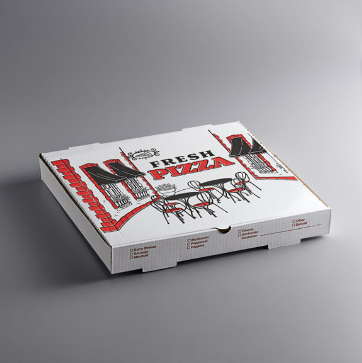 Watson Distributing 16" x 16" x 2" Corrugated Pizza Box 50/Case