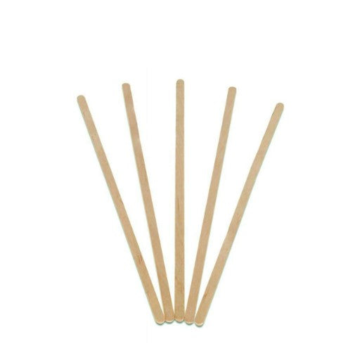 Watson Distributing 7.5" Coffee Stirrer Wooden Classic Round End 500/Box