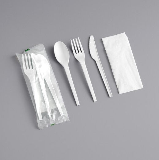 Watson Distributing Heavy Weight Cutlery Set Pla Ivory 250/Case