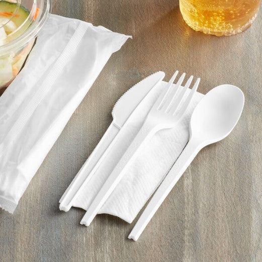 Watson Distributing Heavy Weight Cutlery Set Pla Ivory 250/Case