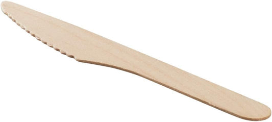 Watson Distributing Natural Wooden Knife 6.38" 1000/Case