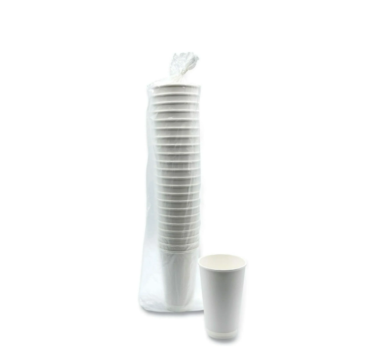 Watson Distributing 16 oz Premium Single Wall Leak-Free Paper Cup - 1000 Count