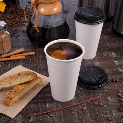 Watson Distributing 8 oz Leak-Free Drinking Paper Cup - 1000 Count