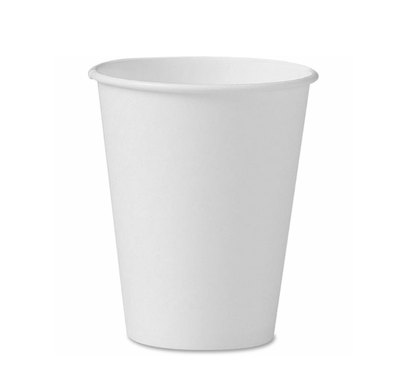 Watson Distributing 8 oz Premium Single Wall Leak-Free Paper Cup 100/Case