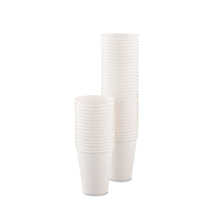 Watson Distributing 8 oz Premium Single Wall Leak-Free Paper Cup 100/Case