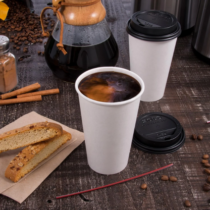 Watson Distributing 8 oz Premium Single Wall Leak-Free Paper Cup - 1000 Count