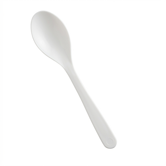 Watson Distributing Heavy Weight Plastic Spoon Pla Ivory 500/Case