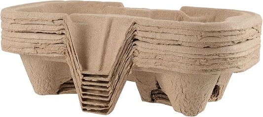 Watson Distributing 2 Cup Molded Fiber Holder/Carrier 600/Case