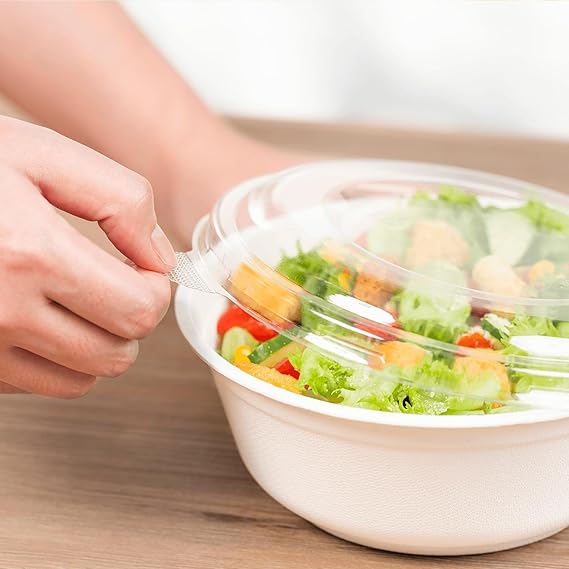 Watson Distributing Pet Lid For 12 Oz Bowl Bagasse 500/Case