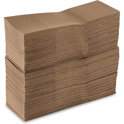 Watson Distributing Natural Kraft Self-Adhering Paper Napkin Band 4.25" x 1.5" 2000/Case